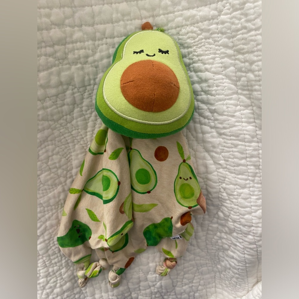 Little Sleepy Avocado Sleepyhead lovey, NWOT